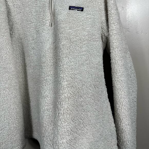 Patagonia Women's Los Gatos 1/4-Zip Sweater Dyno White Size Medium - Picture 6 of 7